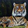 The Majestic Tiger and cub