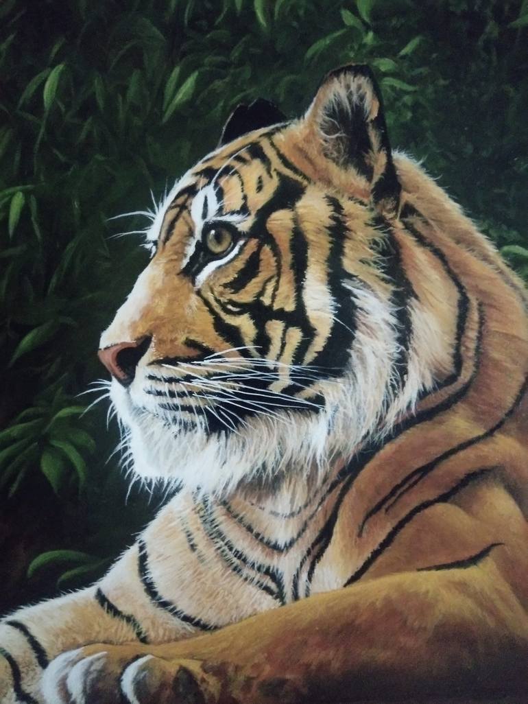 Original Realism Animal Painting by Steven Tranter