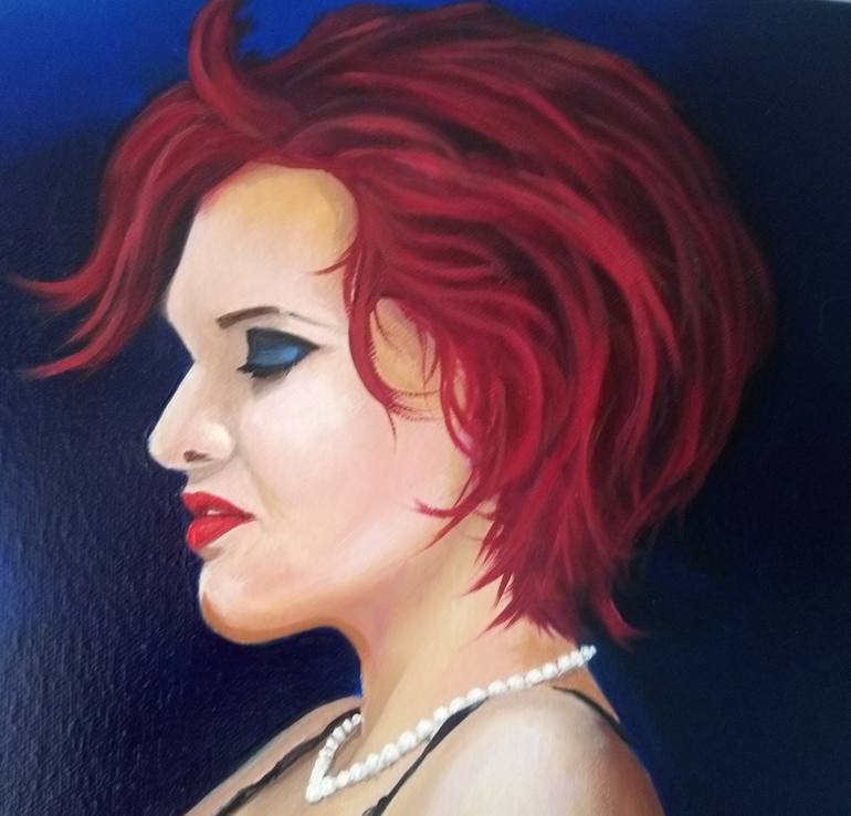 Original Realism Women Painting by Steven Tranter