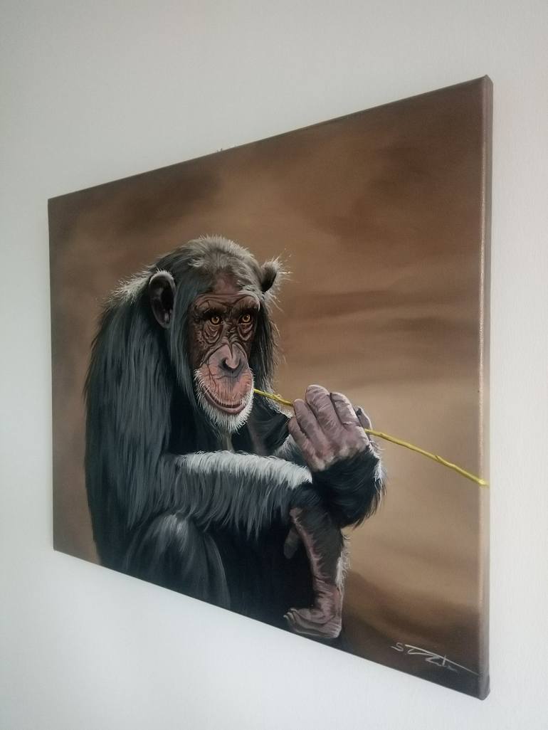 Original Realism Animal Painting by Steven Tranter