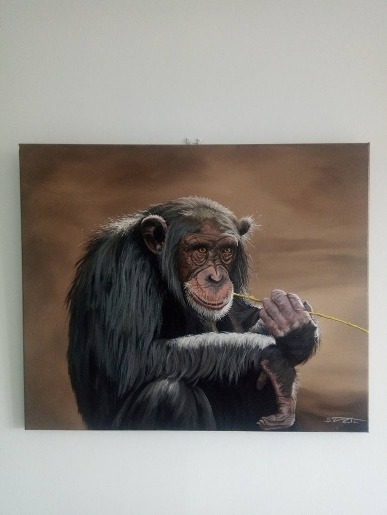 Original Realism Animal Painting by Steven Tranter