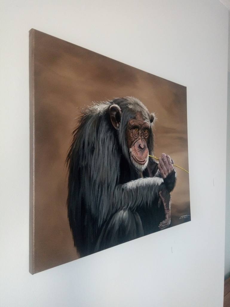 Original Realism Animal Painting by Steven Tranter