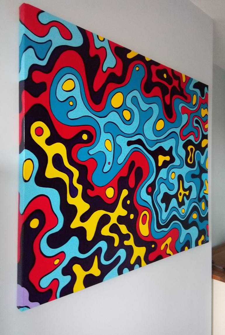 Original Abstract Painting by Steven Tranter