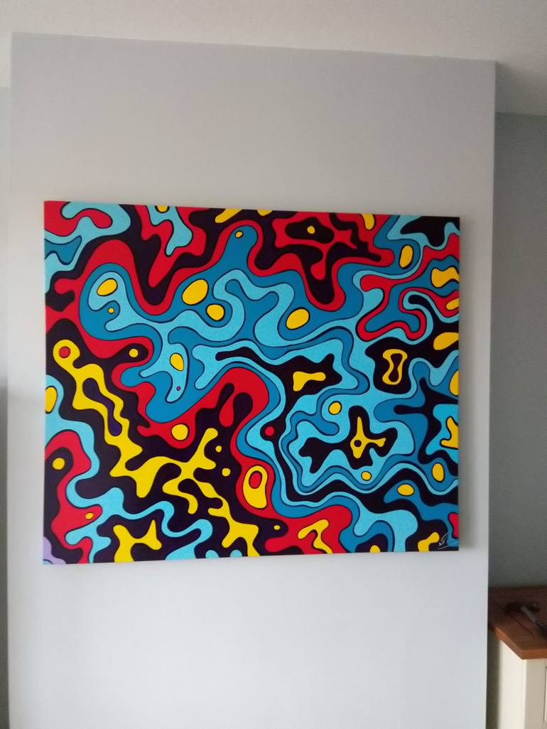 Original Abstract Painting by Steven Tranter