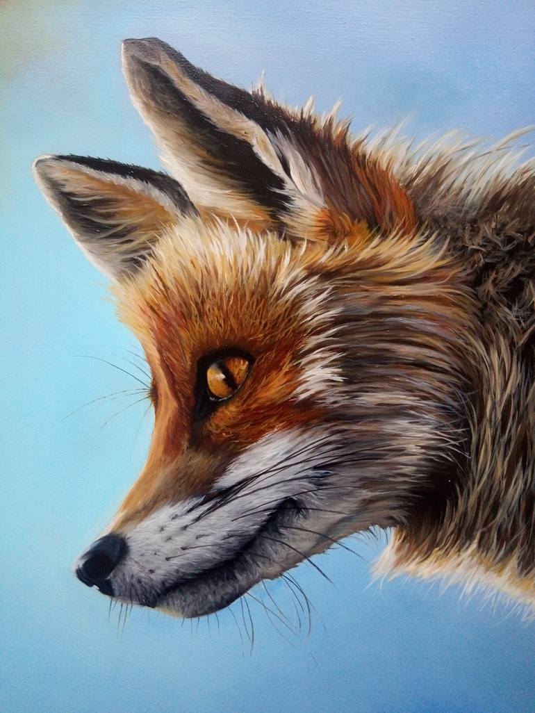 Original Fine Art Animal Painting by Steven Tranter