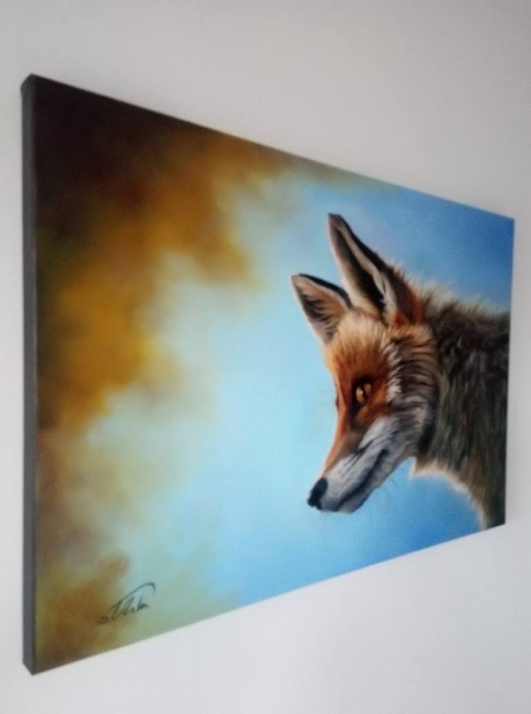 Original Fine Art Animal Painting by Steven Tranter