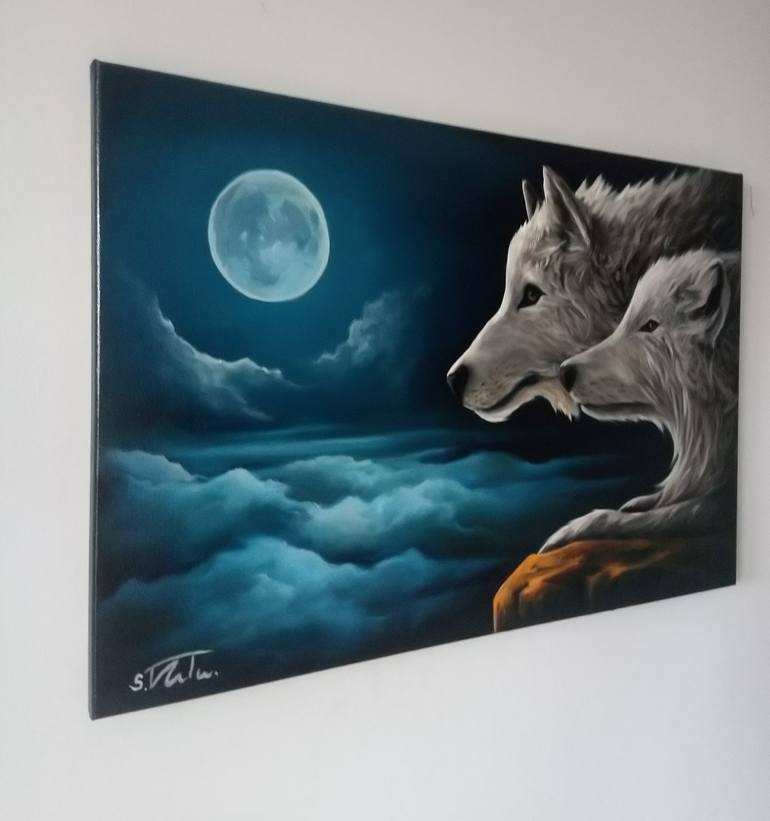 Original Fine Art Animal Painting by Steven Tranter