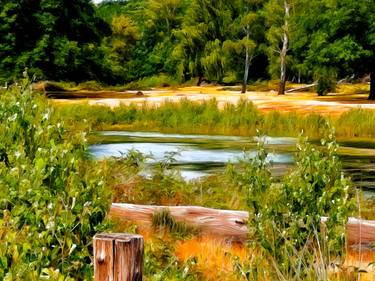 Print of Art Deco Landscape Photography by gonda deenen