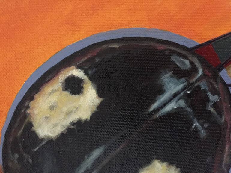 Original Conceptual Still Life Painting by Reda Hajji
