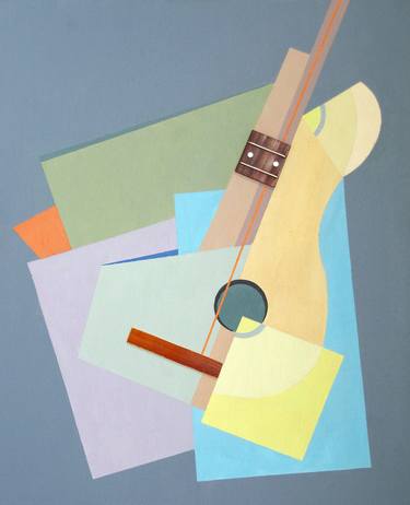Print of Cubism Geometric Paintings by Jan Plywacz