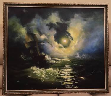 «Буря на море ночью» (Aivazovskyi) thumb