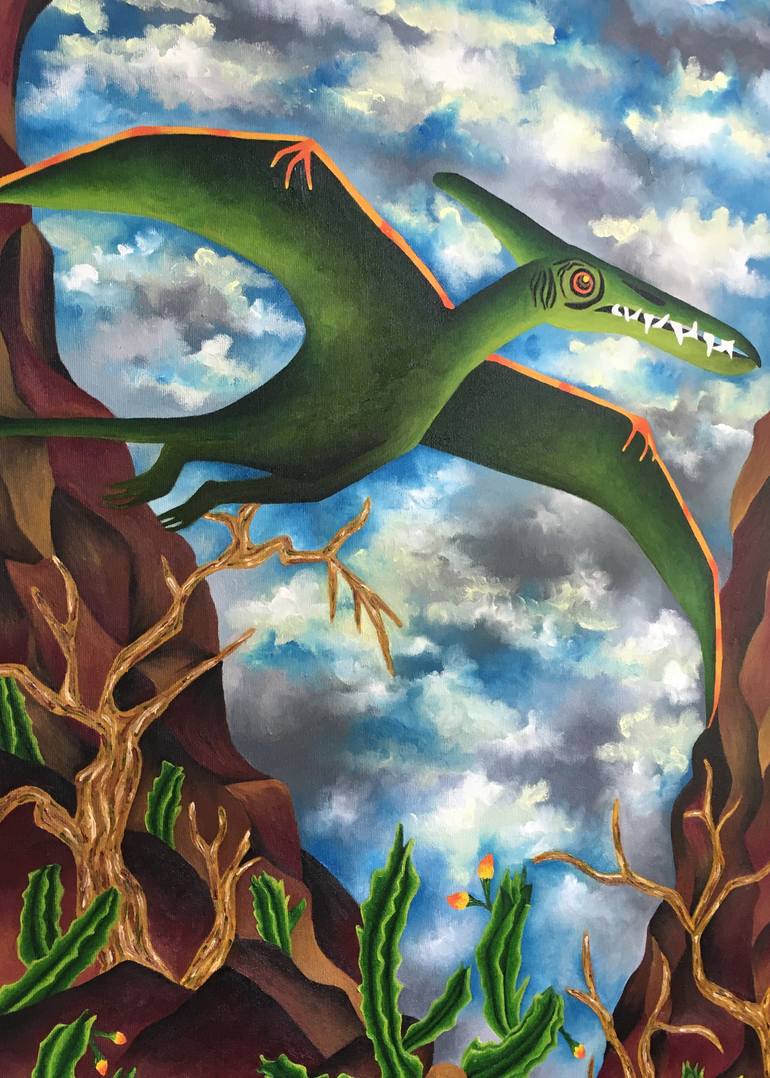 Original Conceptual Animal Painting by Lohanna Hardman