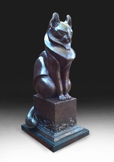 Original Art Deco Animal Sculpture by Deran Wright