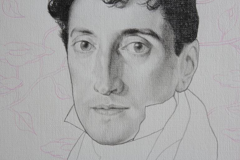 Original Fine Art Portrait Drawing by Bastién Ortega