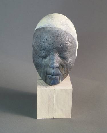 Original Figurative Portrait Sculpture by France St-Martin