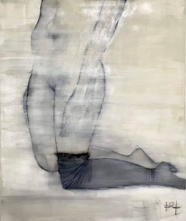 Original Conceptual Erotic Painting by Barbara Lo Faro