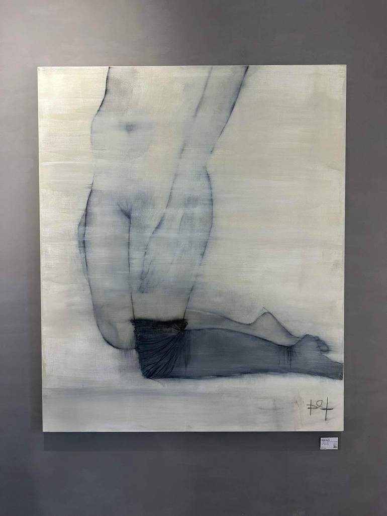 Original Conceptual Erotic Painting by Barbara Lo Faro