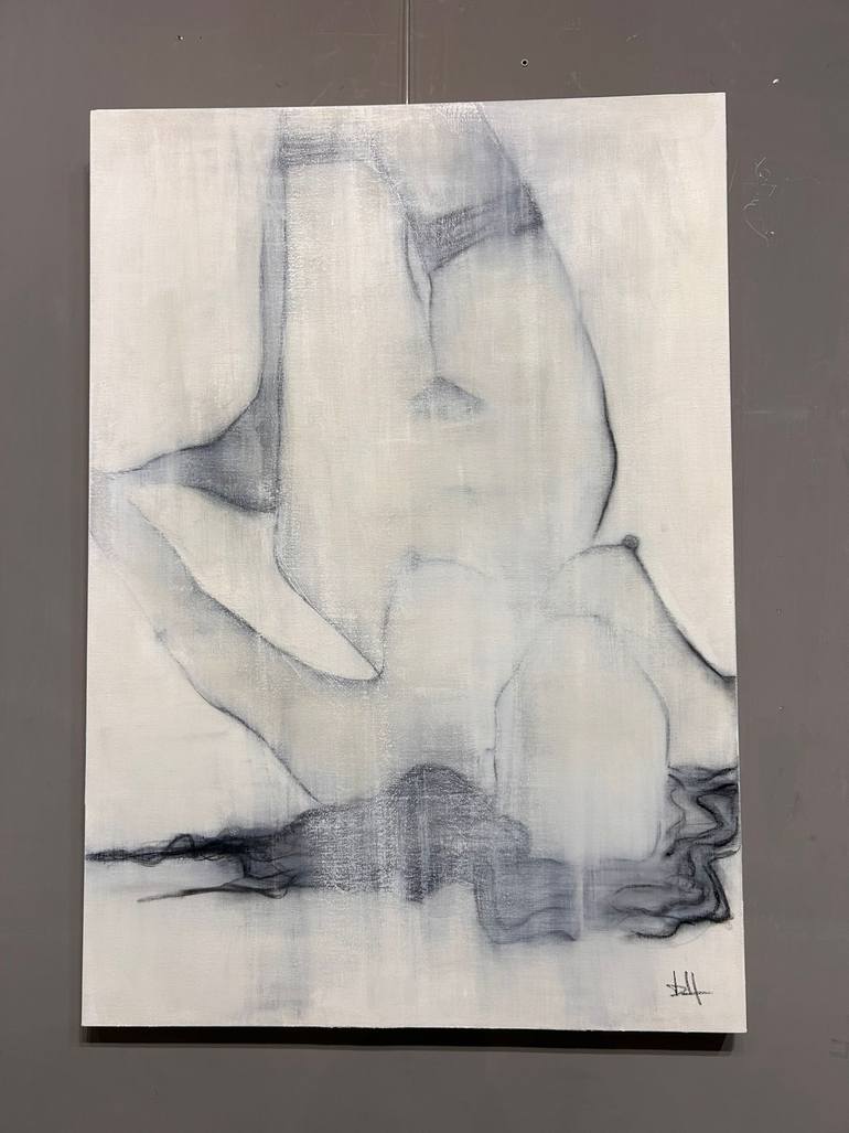Original Conceptual Erotic Painting by Barbara Lo Faro