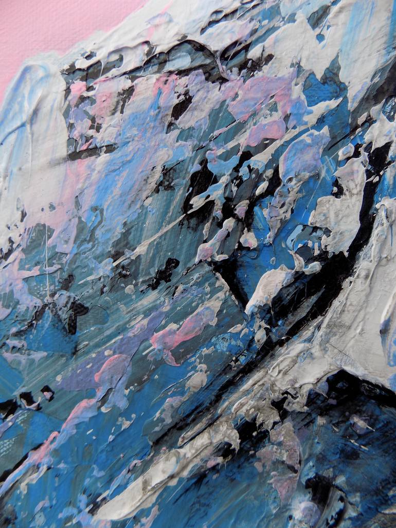Original Impressionism Abstract Painting by Charles Evans