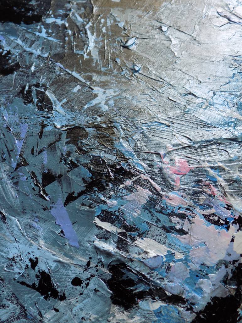 Original Impressionism Abstract Painting by Charles Evans