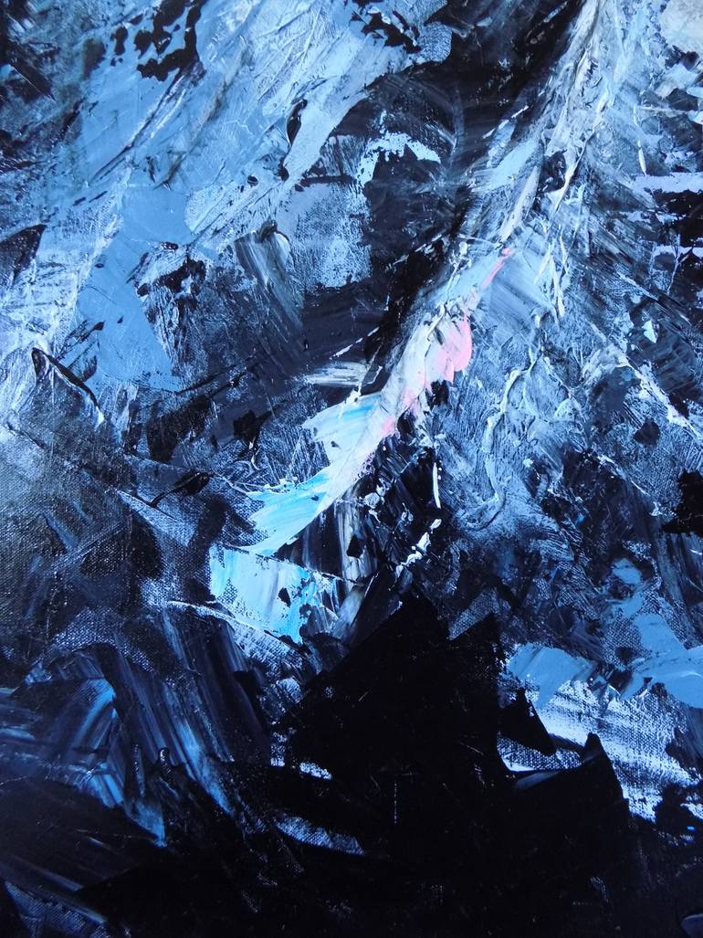 Original Impressionism Abstract Painting by Charles Evans