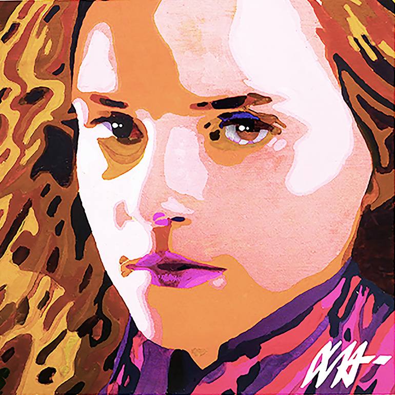 Original Cinema Painting by Christian Steagallconde Figurative Art on Wood EMMA WATSON PowerGalz Series Original Cinema Painting by Christian Steagallconde Figurative Art on Wood EMMA WATSON PowerGalz Series