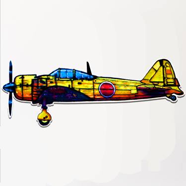 Print of Figurative Aeroplane Paintings by Christian Steagall-Condé
