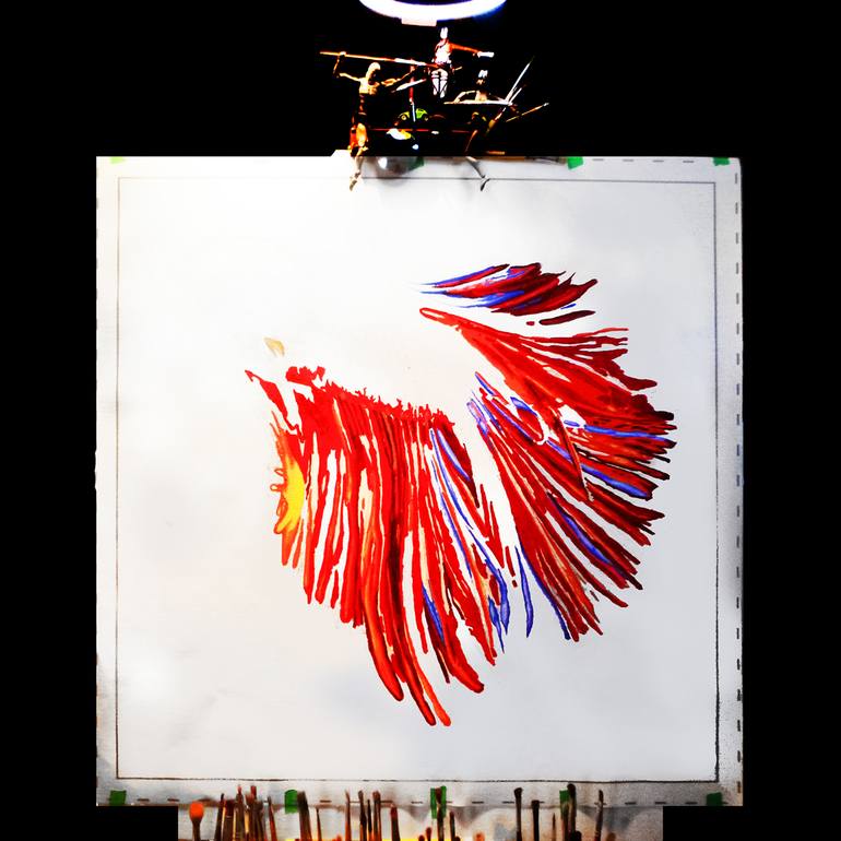 Original Fish Painting by Christian Steagall-Condé