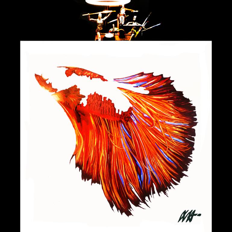 Original Fish Painting by Christian Steagall-Condé