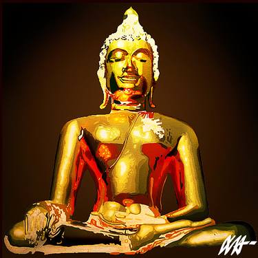 The Thai Golden Buddah (in progress) thumb
