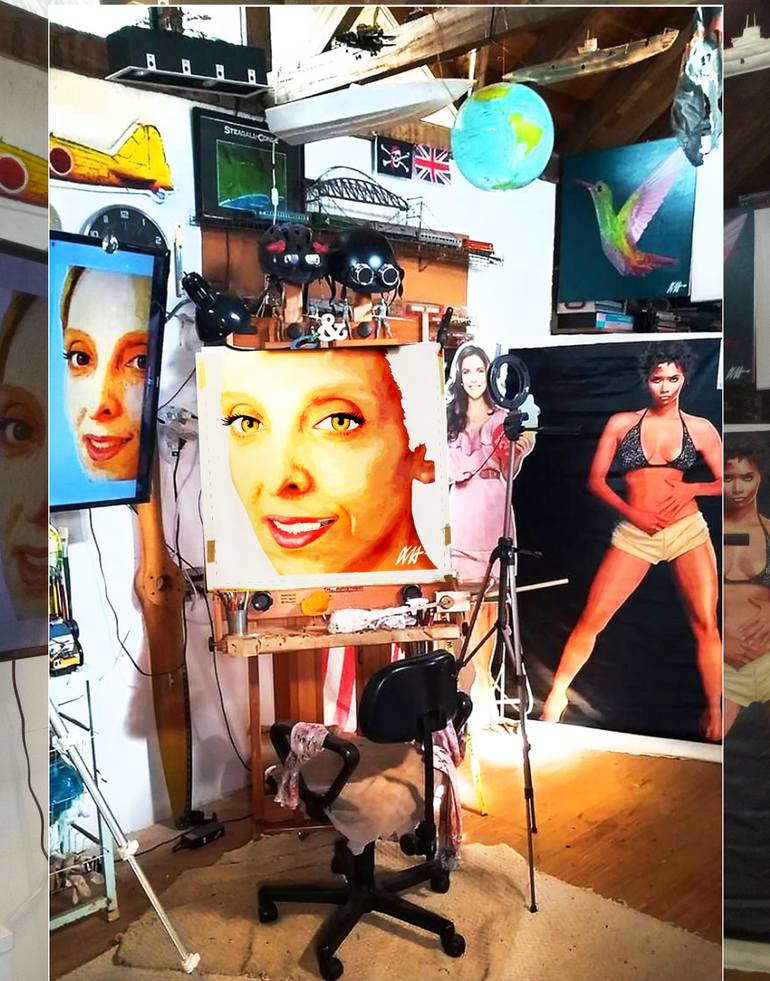 Original Figurative People Painting by Steagall-Conde -