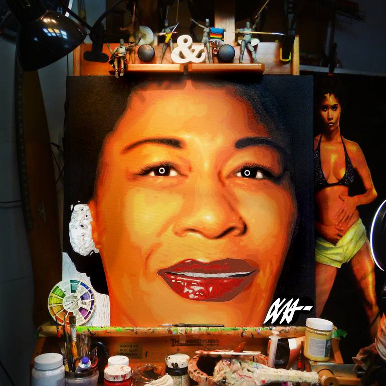 Original Figurative Music Painting by Christian Steagall-Condé