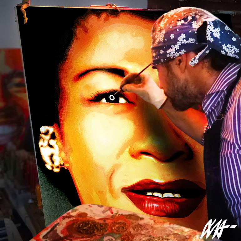 Original Figurative Music Painting by Christian Steagall-Condé