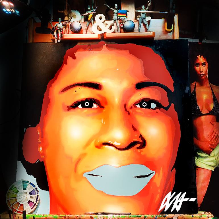 Original Figurative Music Painting by Christian Steagall-Condé