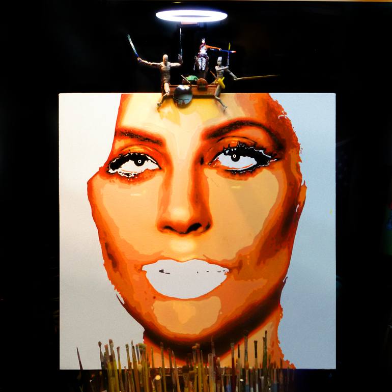 Original Figurative Music Painting by Christian Steagall-Condé