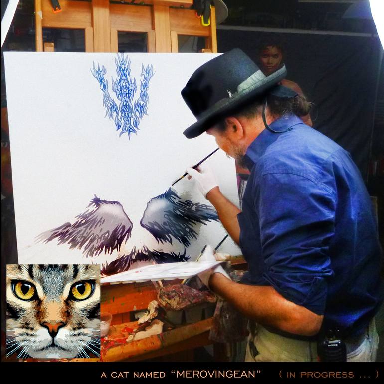 Original Realism Animal Painting by Christian Steagall-Condé