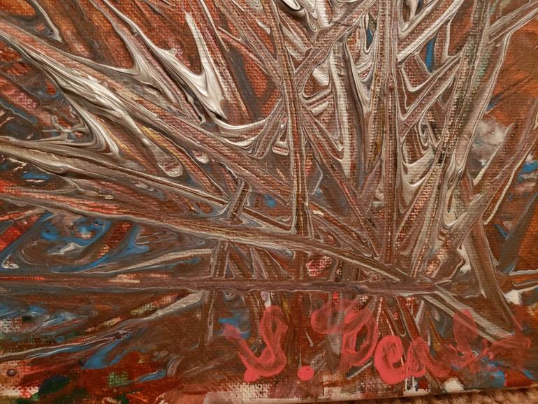 Original Abstract Expressionism Abstract Painting by Stephanie Dearling