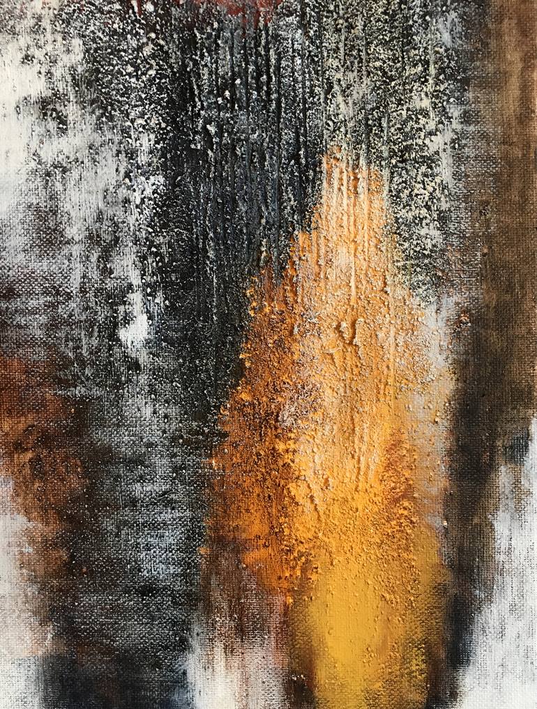 Original Abstract Expressionism Abstract Painting by Davide Mantovani