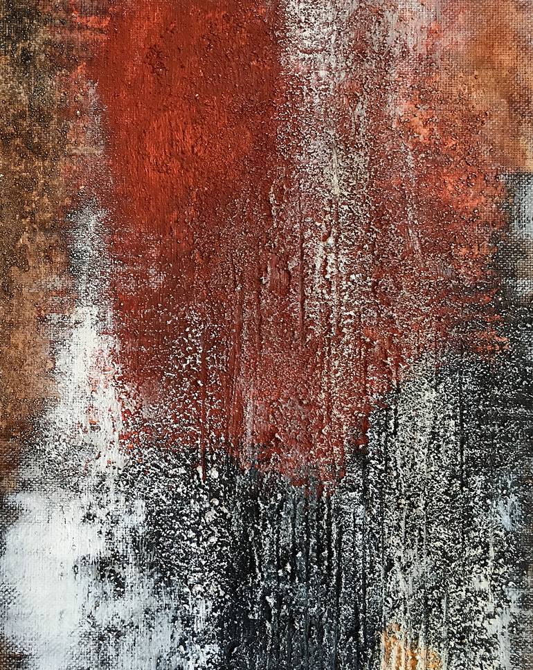 Original Abstract Expressionism Abstract Painting by Davide Mantovani