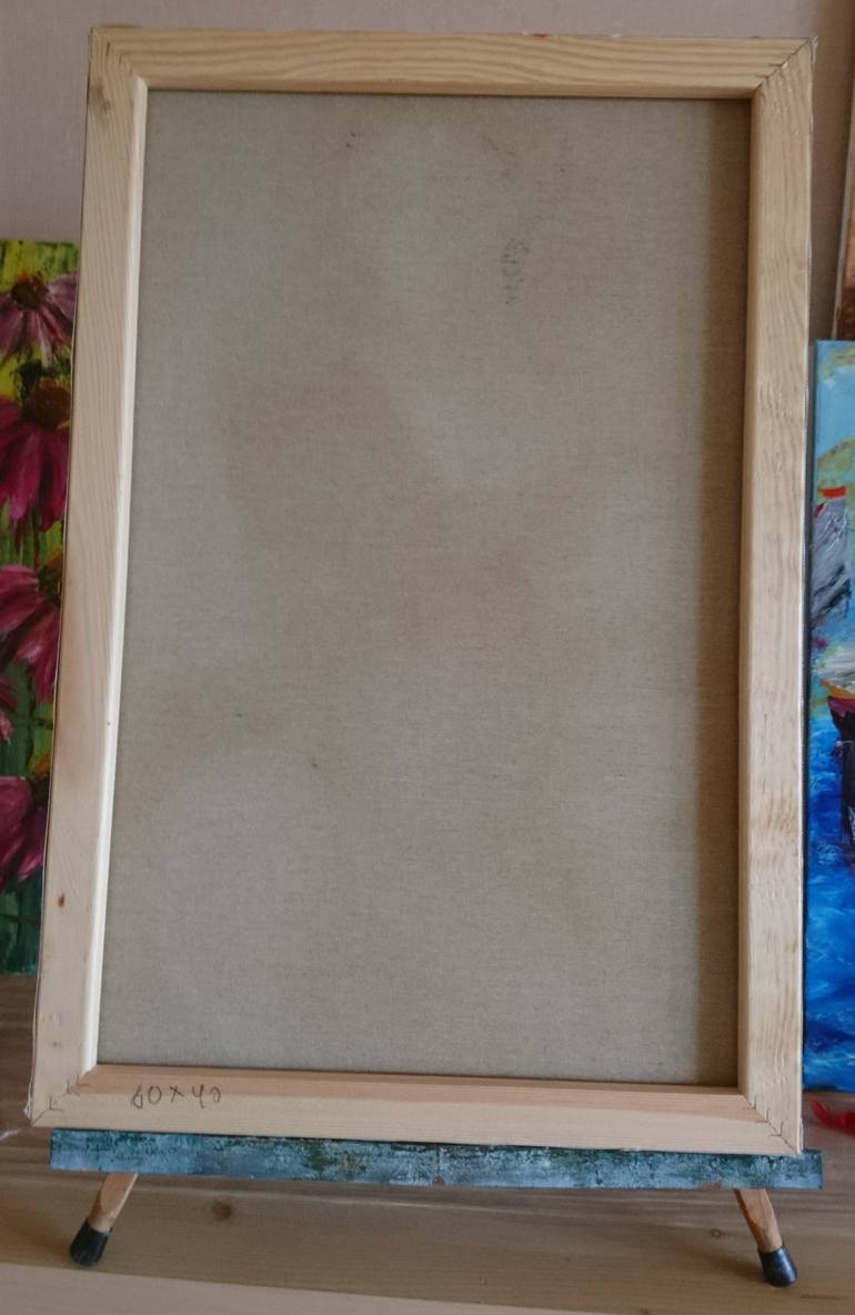 Original Abstract Love Painting by Tati Davydova