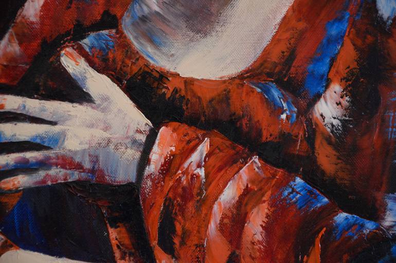 Original Abstract Love Painting by Tati Davydova