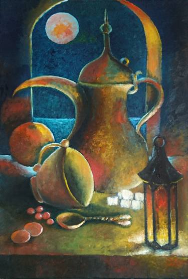 Print of Art Deco Food & Drink Paintings by Tati Davydova