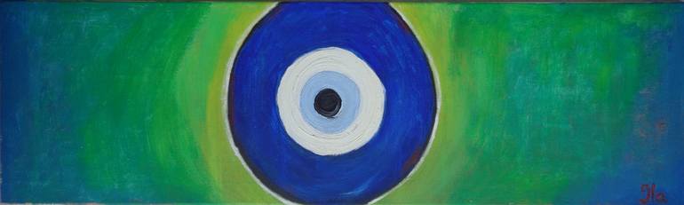 evil eye painting