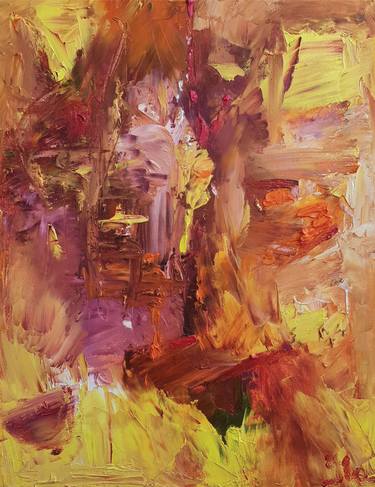 Original Abstract Expressionism Abstract Paintings by Ilaria Ratti