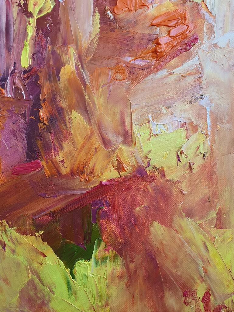 Original Abstract Expressionism Abstract Painting by Ilaria Ratti