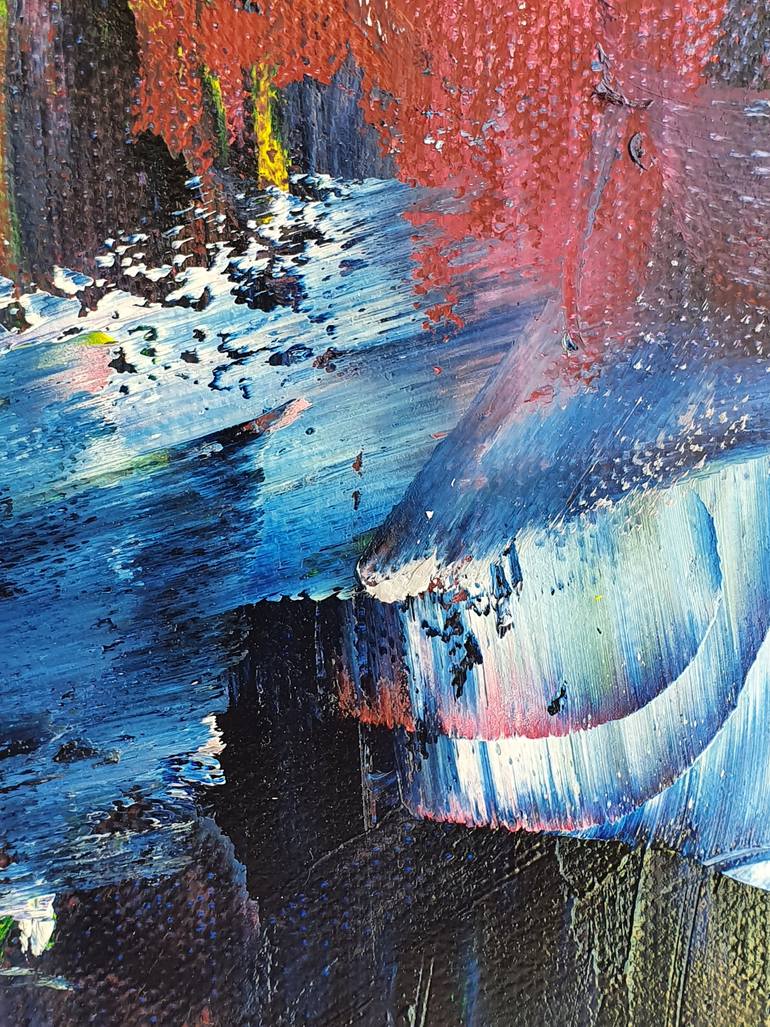 Original Abstract Expressionism Abstract Painting by Ilaria Ratti