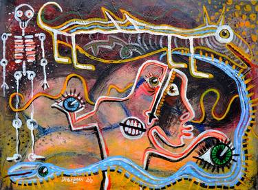 Original Graffiti Paintings by Murray Degelman
