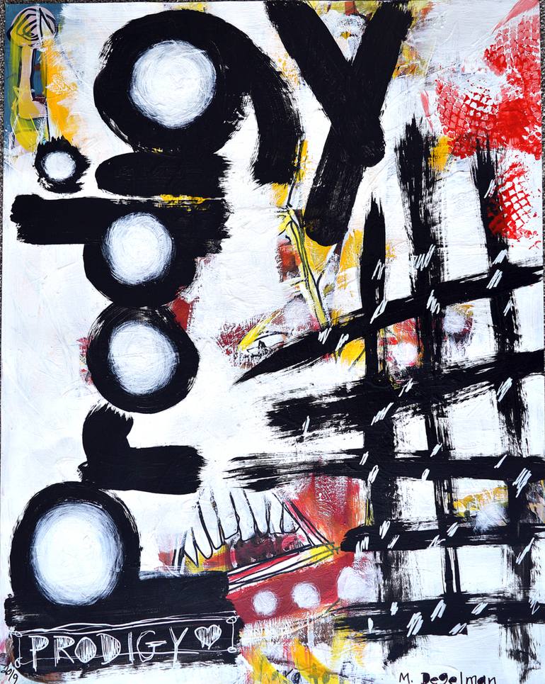 Original Pop Culture/Celebrity Painting by Murray Degelman | Street Art Art on Paper | p r O d i G Y