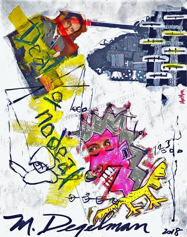 Original Graffiti Paintings by Murray Degelman