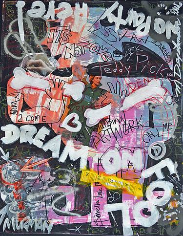 Original Graffiti Paintings by Murray Degelman